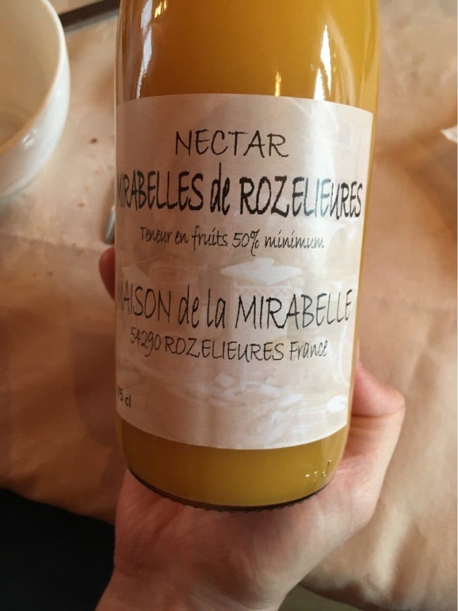 Maison De La Mirabelle Nectar mirabelles de Rozelieures packshot