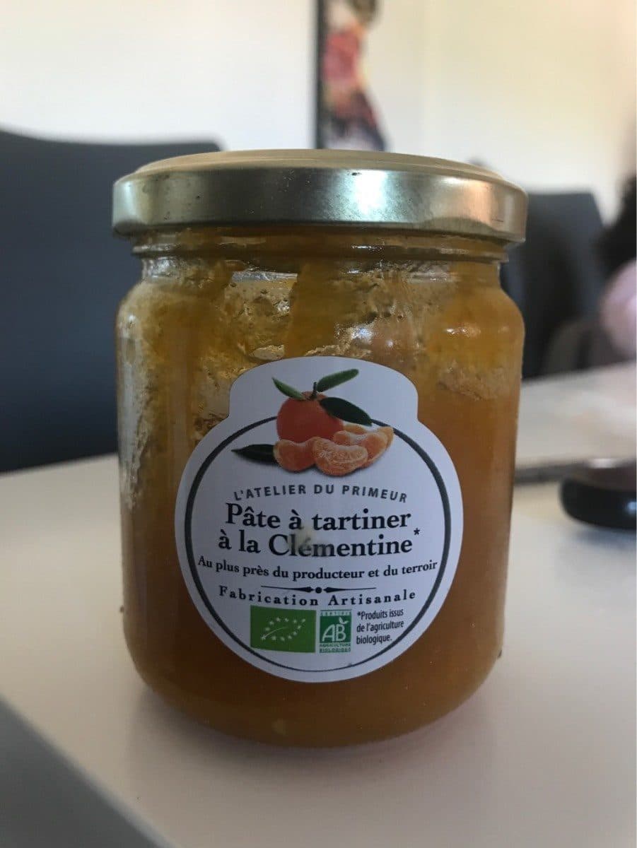 Open Food Facts Pâte à tartiner à la Clémentine packshot