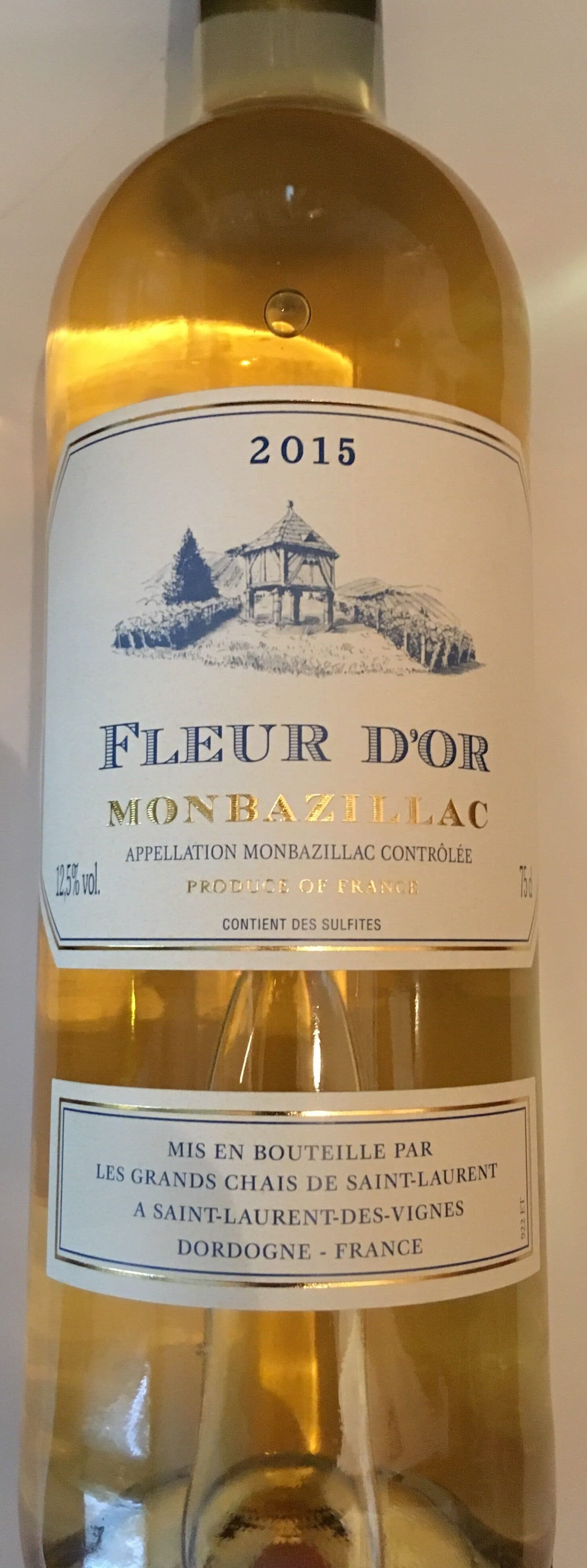 Fleur d’Or Fleur d'or - Monbazillac 2015 packshot