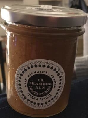 La chambre aux confitures Poire et vanille packshot