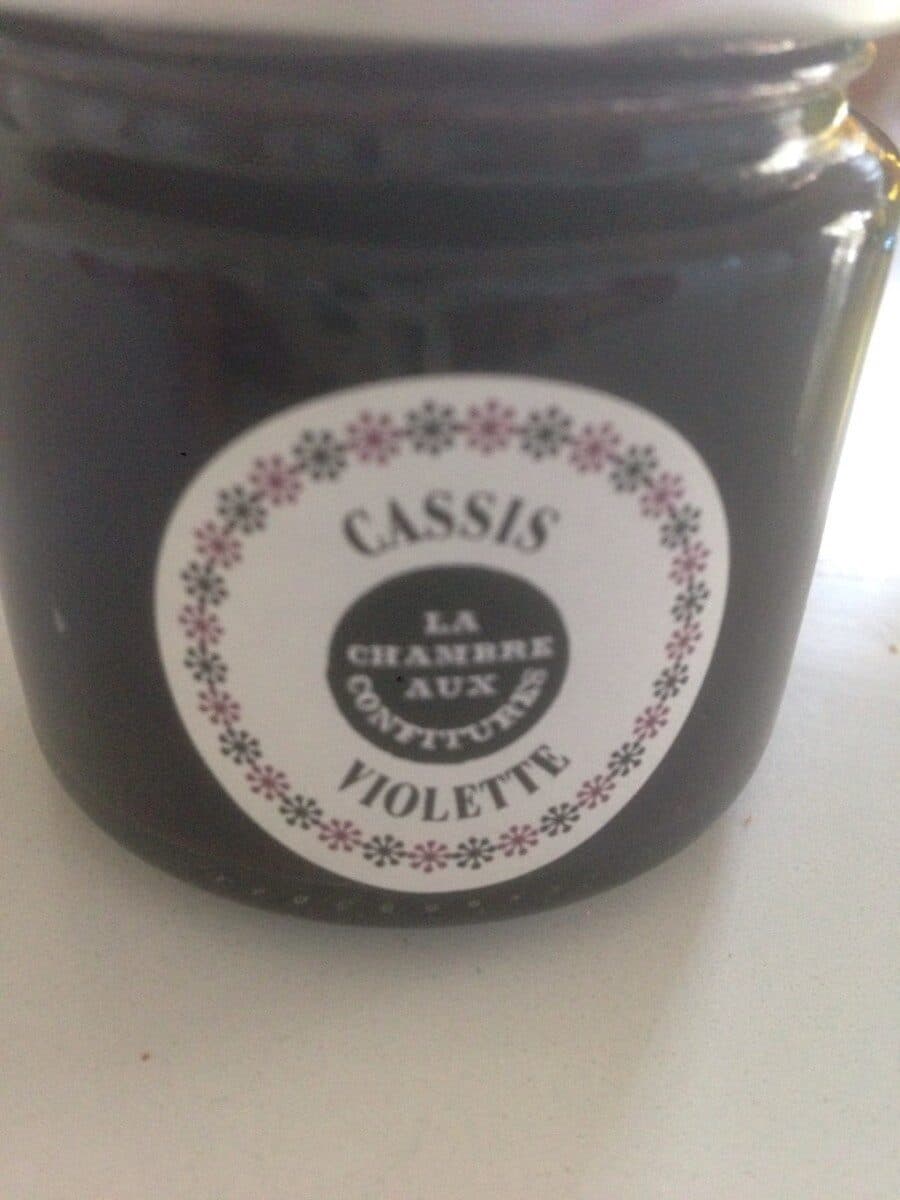 La Chambre aux Confitures Cassis violette packshot