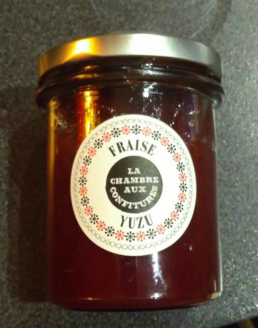 La Chambre aux Confitures Confiture fraise yuzu packshot