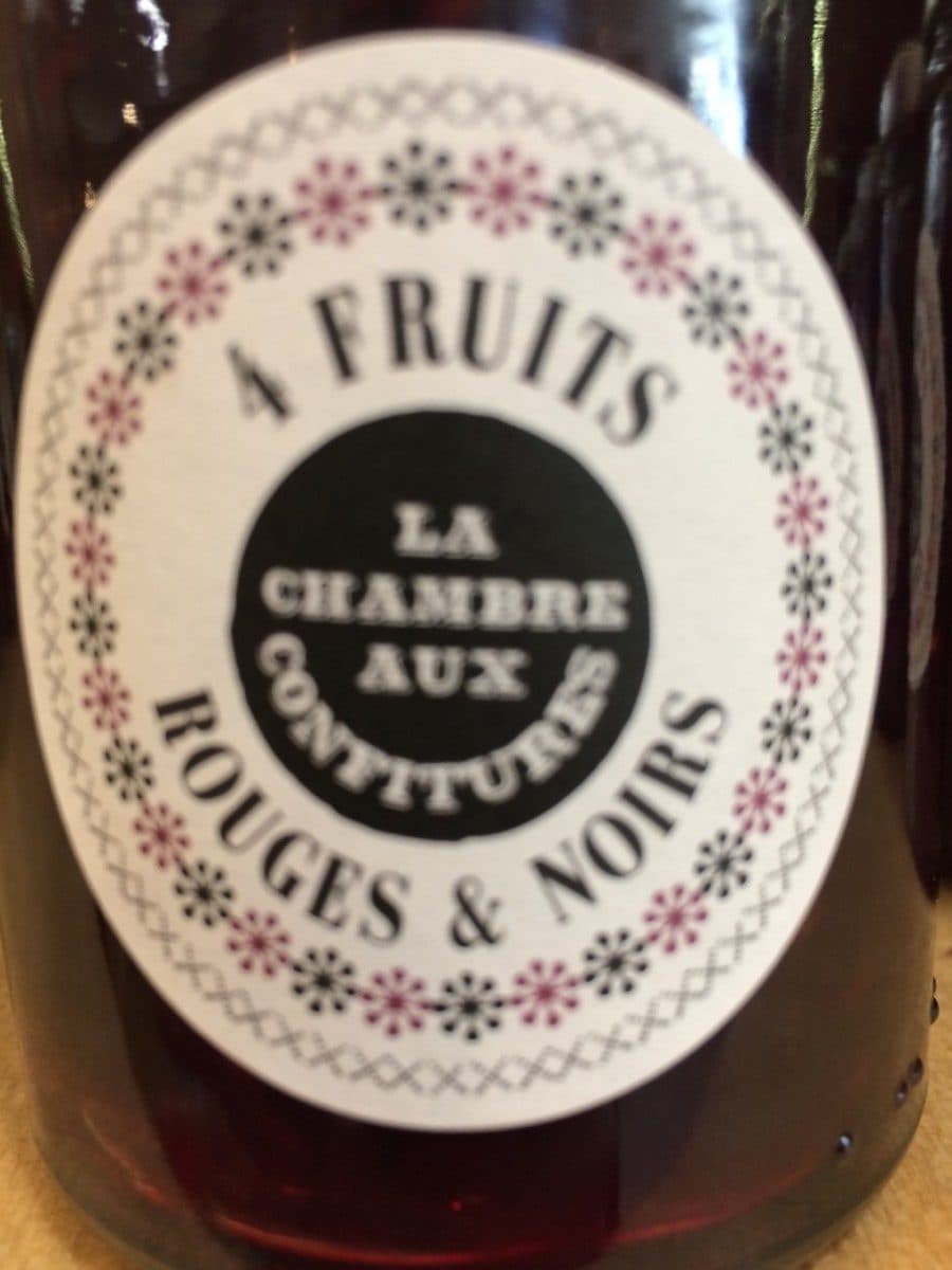 La Chambre Aux Confitures Confiture 4 fruits rouges packshot