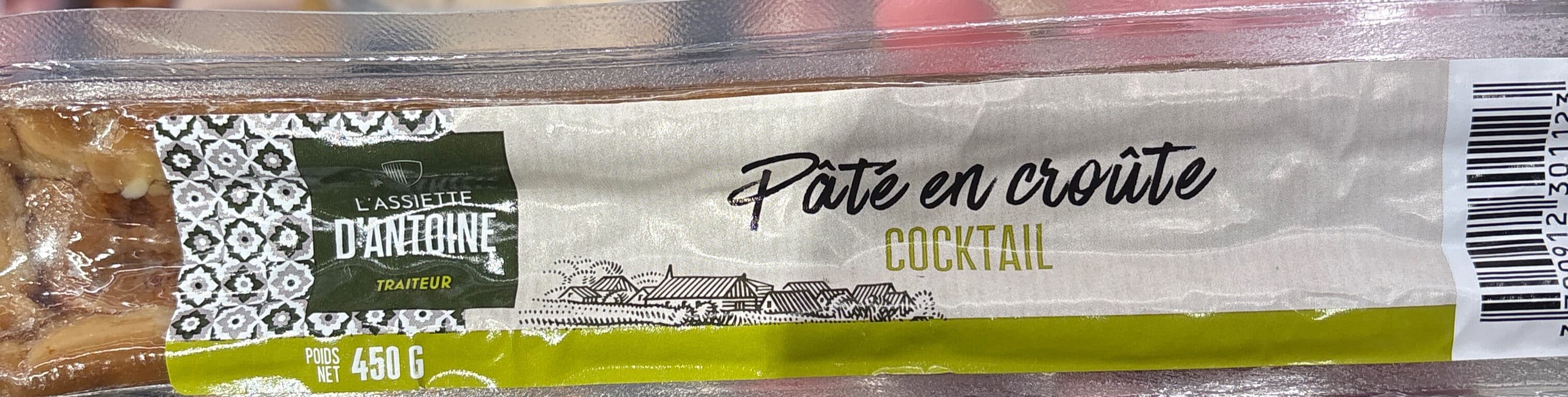 Open Food Facts Pâté en croûte cocktail packshot