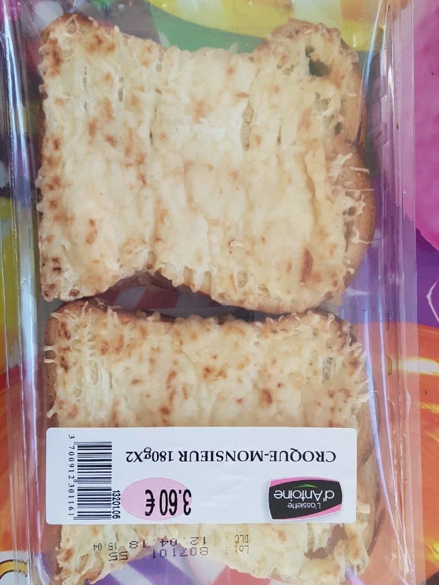 L'Assiette d'Antoine Croque-monsieur packshot