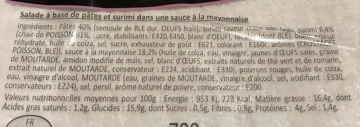 L'assiette d'Antoine Salade Marco Polo packshot
