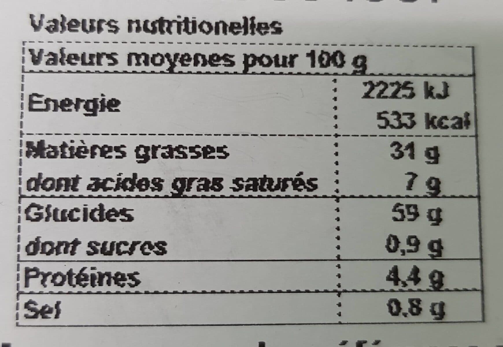 Open Food Facts Chips allumettes au piment d'espelette packshot