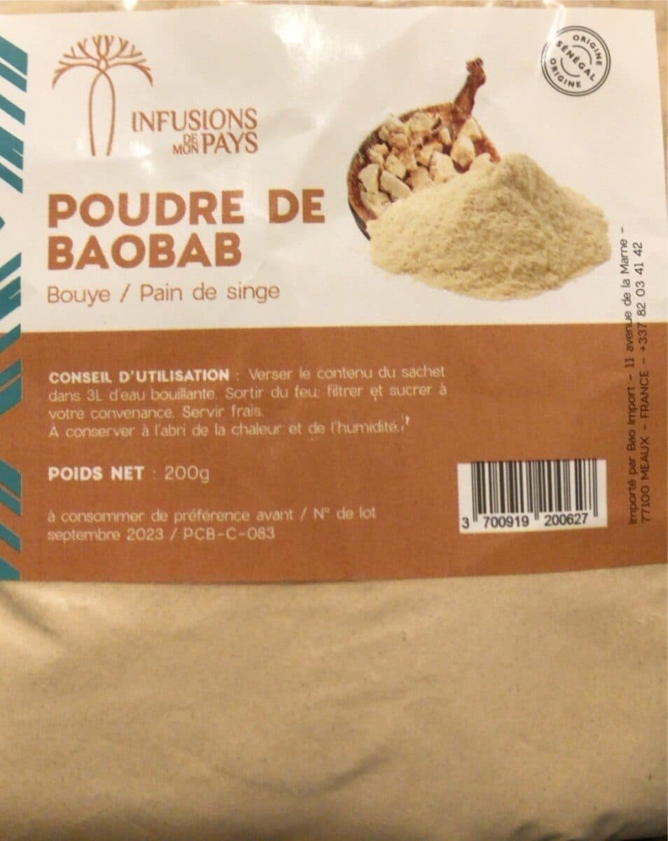 Open Food Facts POUDRE DE BAOBAB packshot