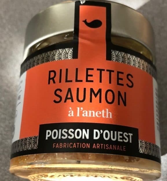 Poisson d'Ouest Rillettes Saumon à l'aneth bio packshot