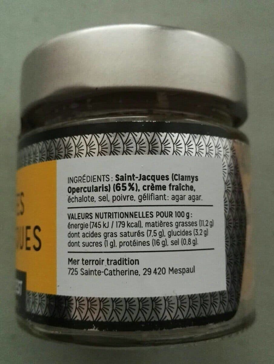 Poisson d'Ouest Rillettes Saint-Jacques packshot