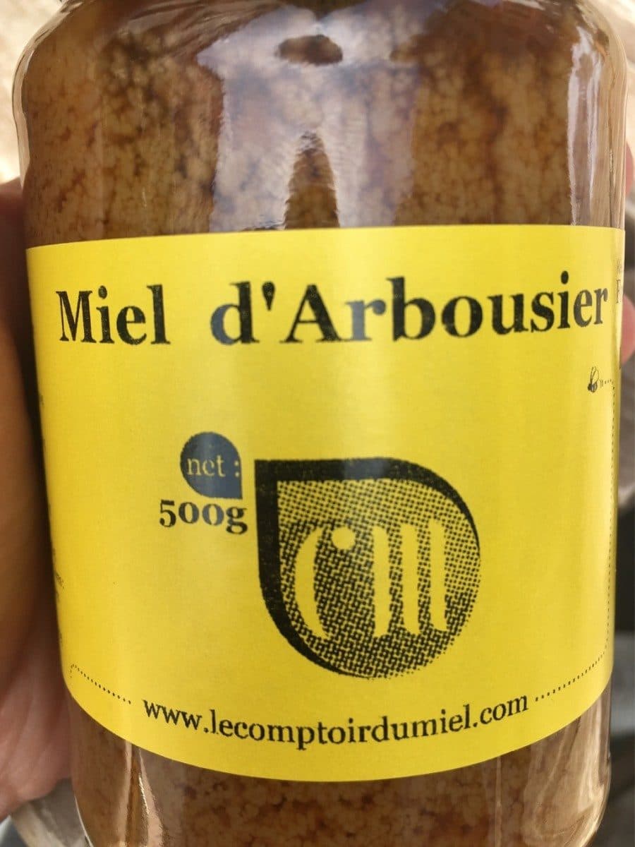 Le comptoir du miel Miel d'arbousier packshot