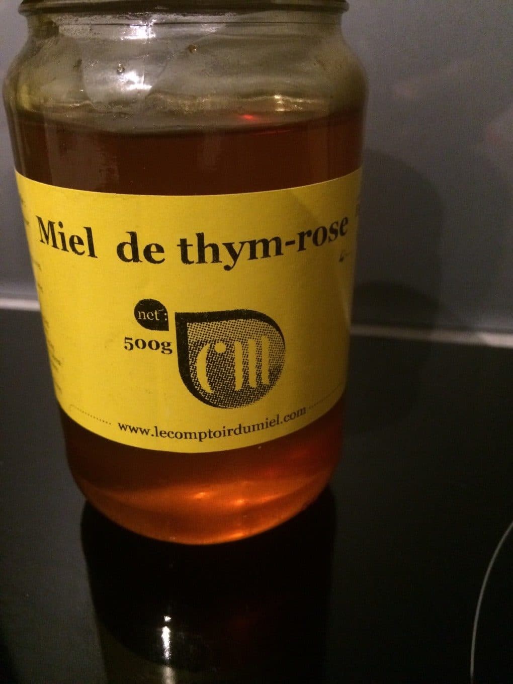 Le Comptoire Du Miel Miel de thym rose packshot