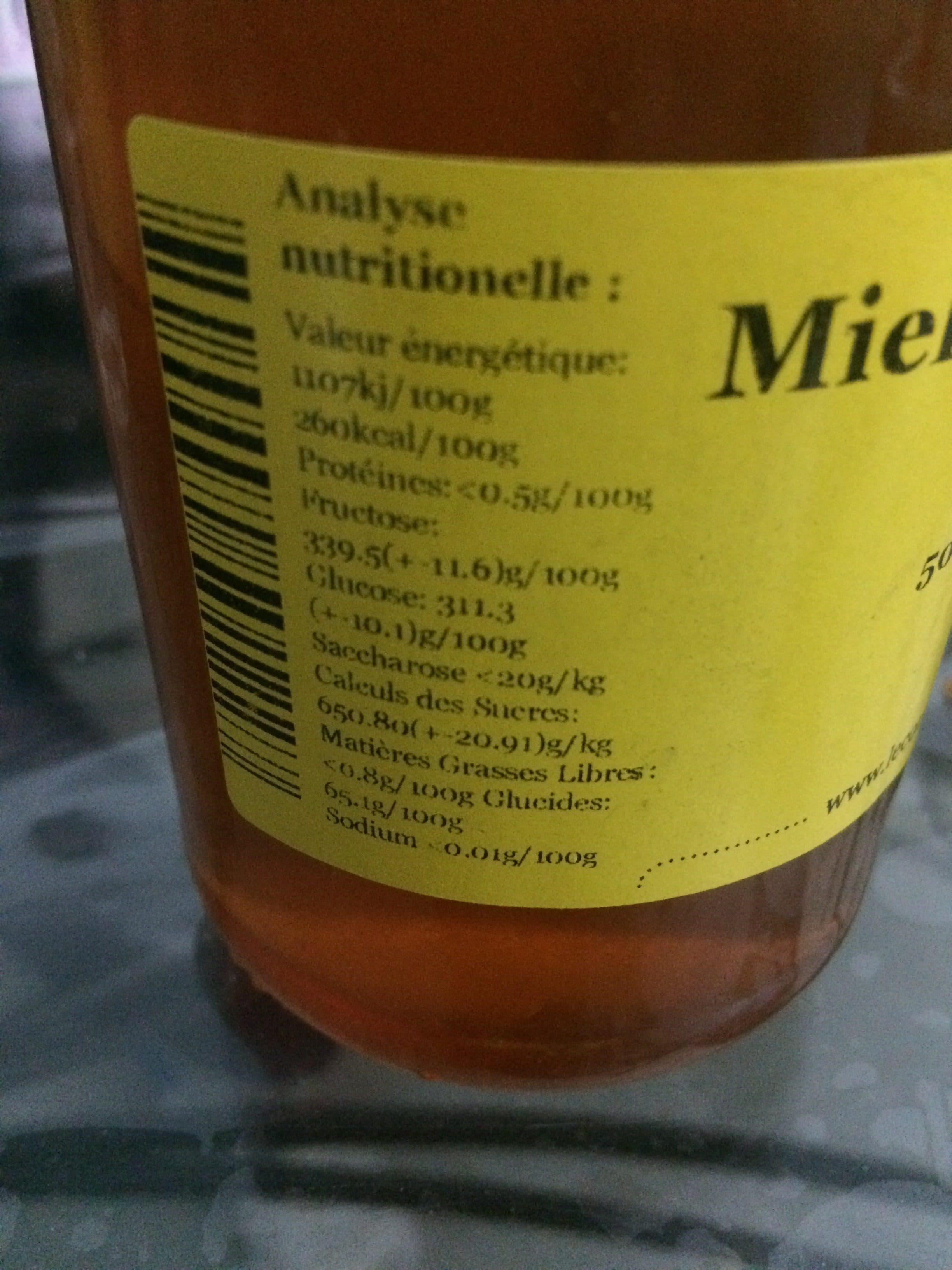 Le Comptoire Du Miel Miel de thym rose packshot