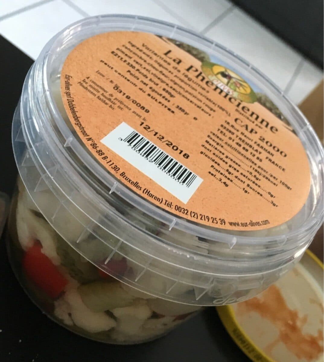 Open Food Facts Variantes de légumes packshot