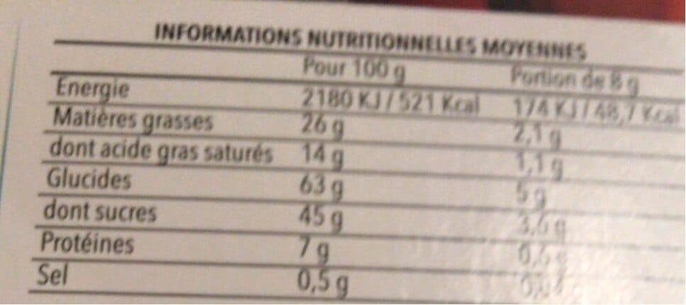 Jours Heureux Florentin au caramel beurre salé packshot