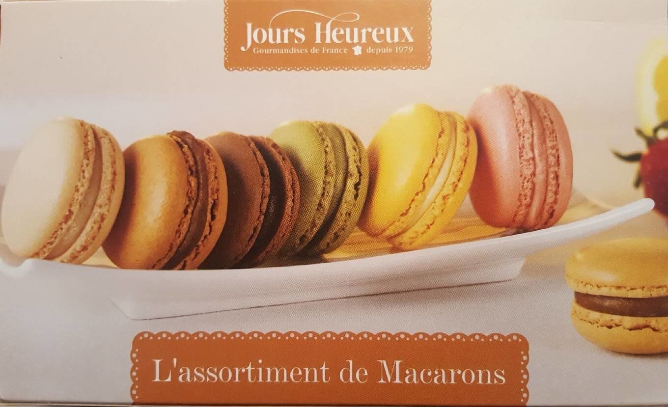 Jours Heureux L'Assortiment de Macarons packshot