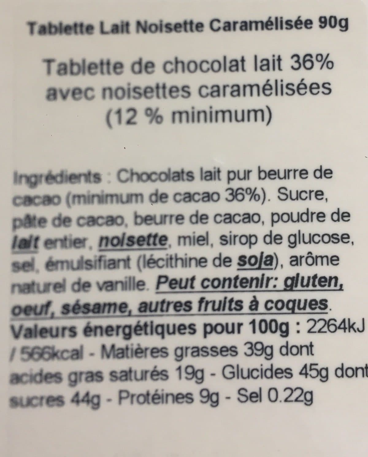 Jours Heureux Jours Heureux Noisette Caramélisée packshot
