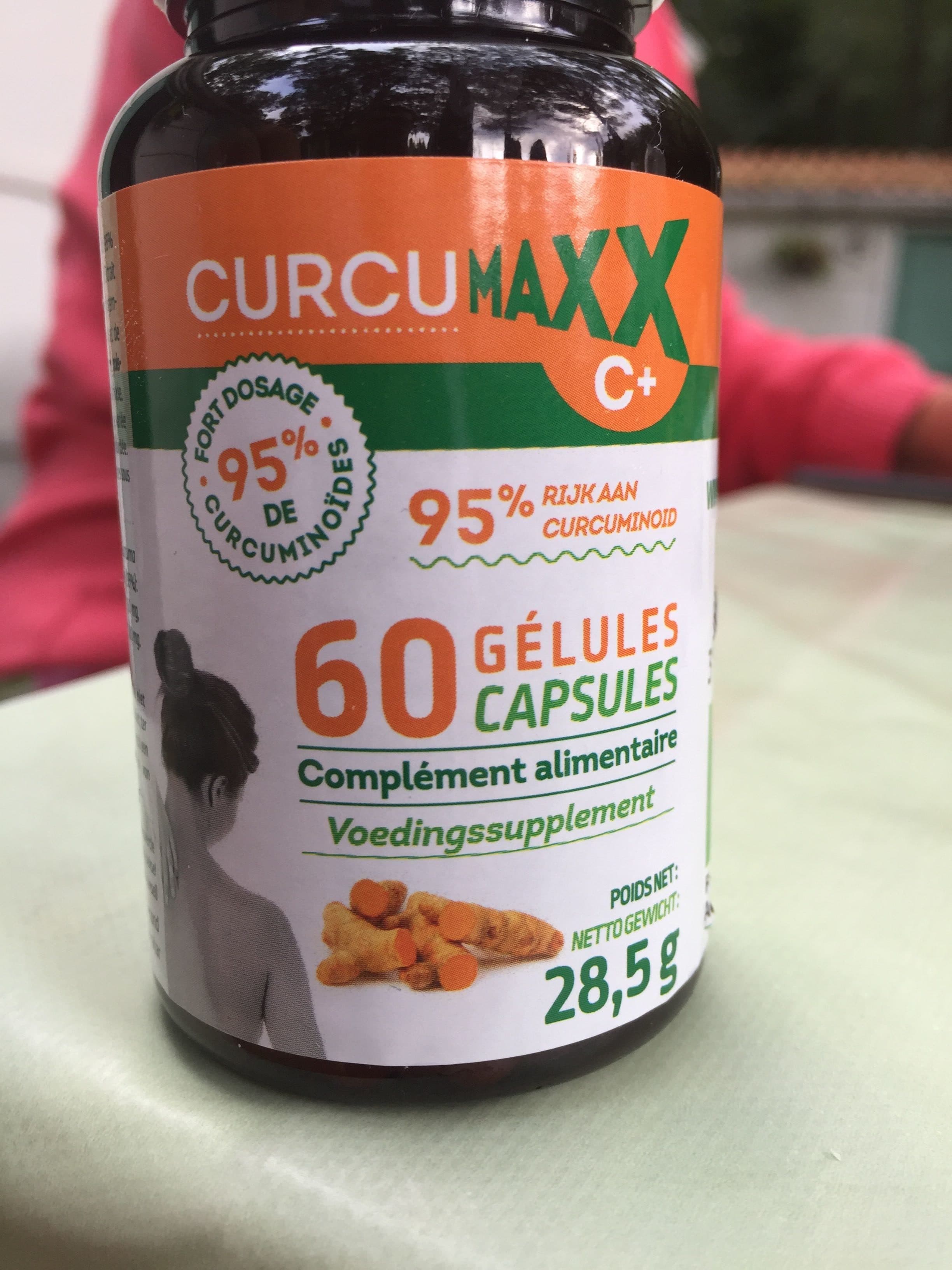Open Food Facts CurcumaXX C+ 95% Bio - 60 Gélules - Biocible packshot