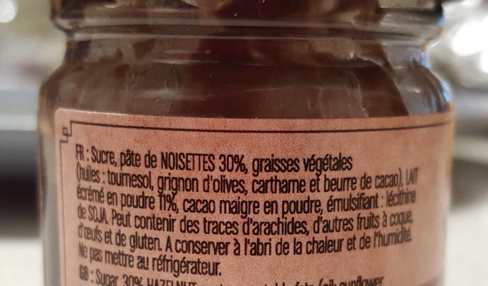 Le Comptoir de Mathilde Pâte à tartiner Lait noisette packshot