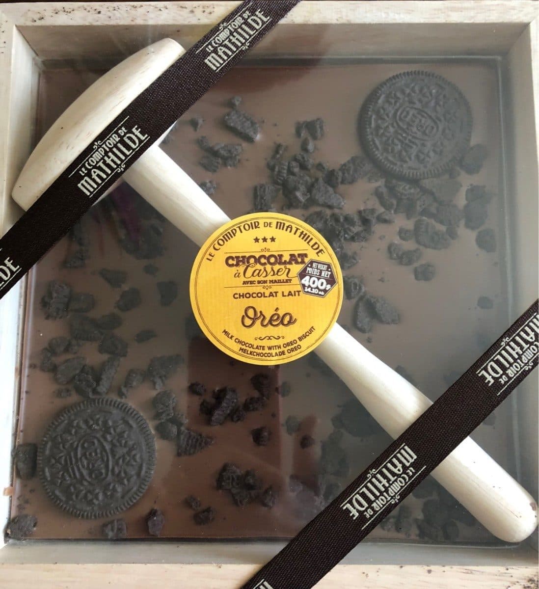 Le Comptoir de Mathilde Chocolat à casser oreo packshot