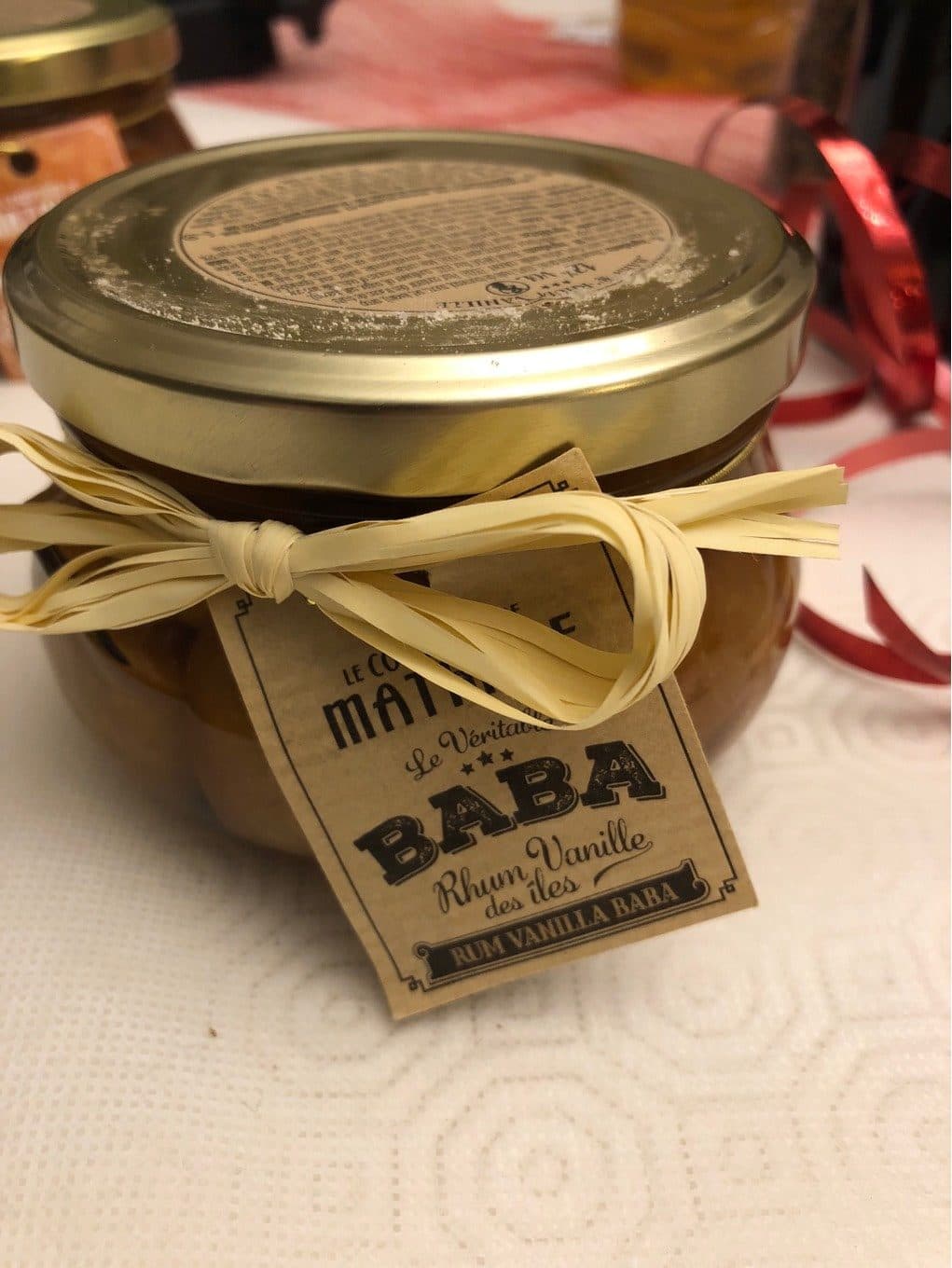 Le Comptoir de Mathilde Baba au rhum vanille packshot