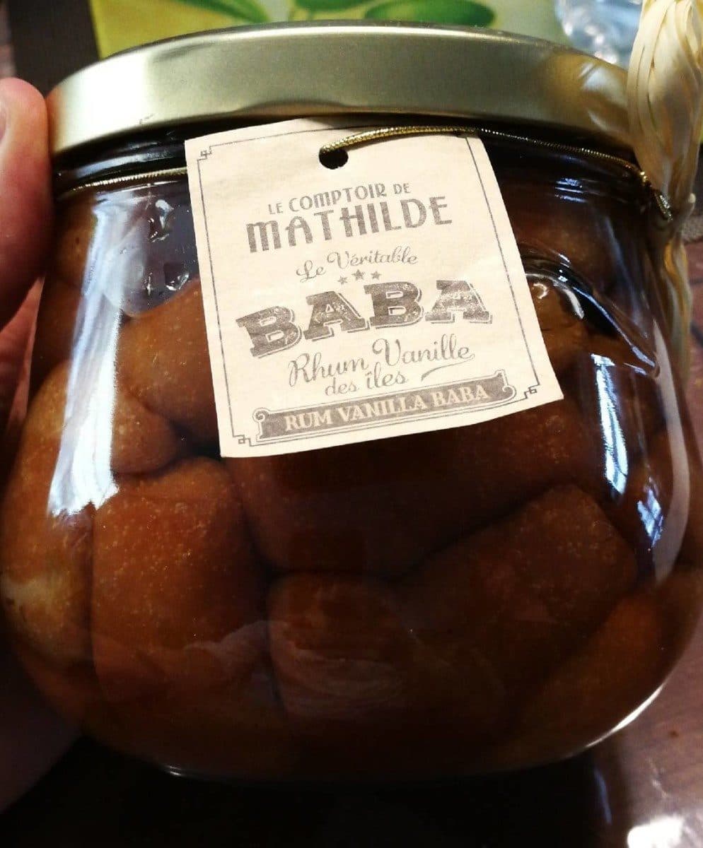 Le Comptoir de Mathilde Baba au rhum vanille des îles packshot
