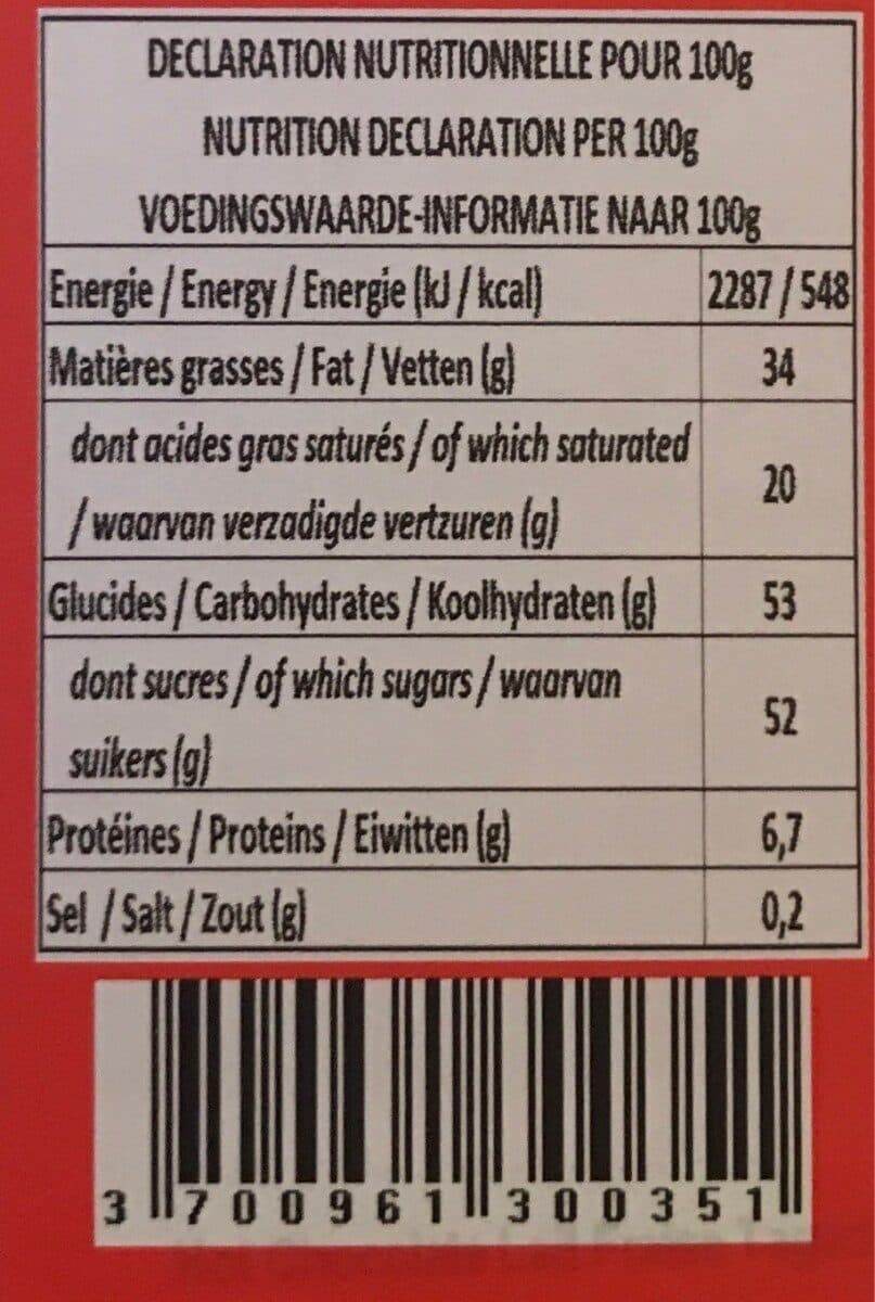 Le Comptoir de Mathilde Chocolat au lait fraise tagada packshot