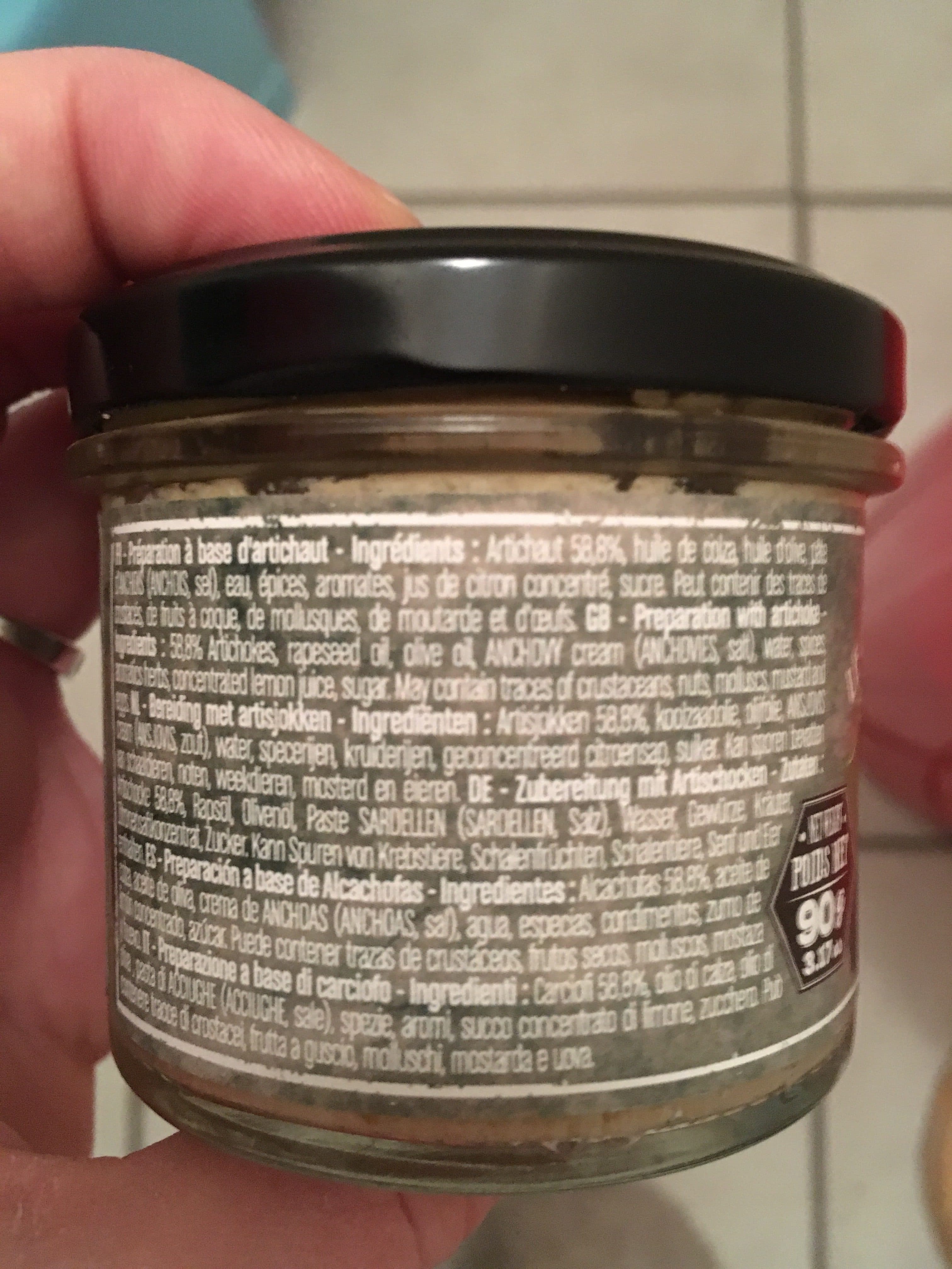 Le Comptoir De Mathilde Délice d’artichaut packshot