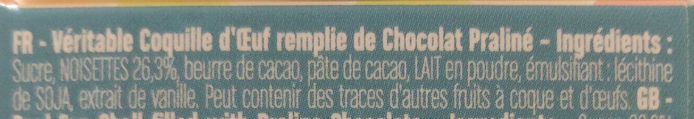 Le Comptoir de Mathilde Praline egg packshot