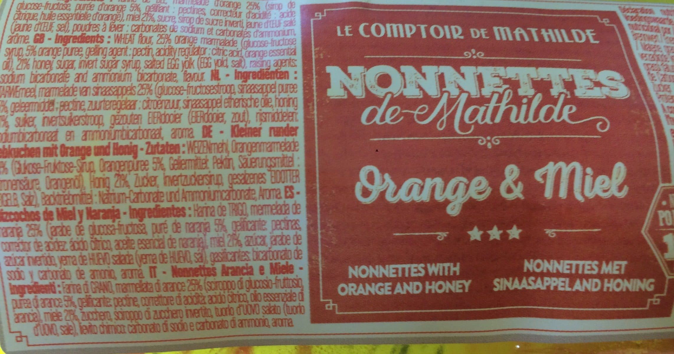 Le Comptoir de Mathilde Nonettes de Mathilde packshot