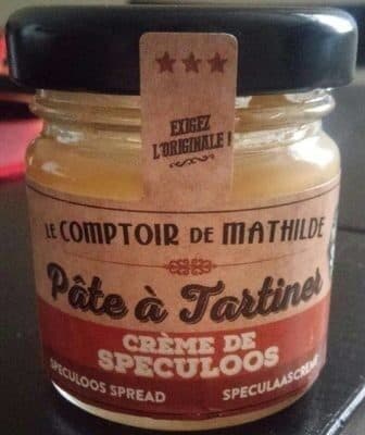 Le Comptoir De Mathilde Pâte à tartiner crème de spéculoos packshot