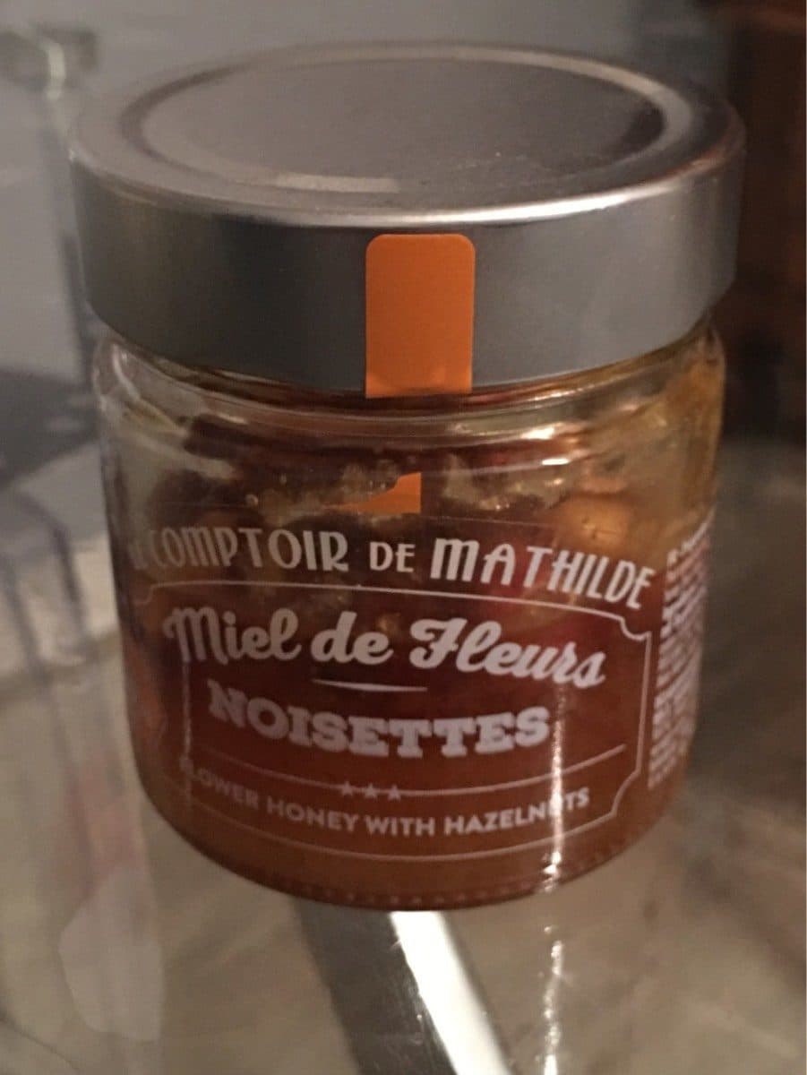 Le Comptoir de Mathilde Miel de fleurs et noisettes packshot