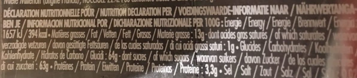 Le Comptoir de Mathilde Miel de fleurs et noisettes packshot