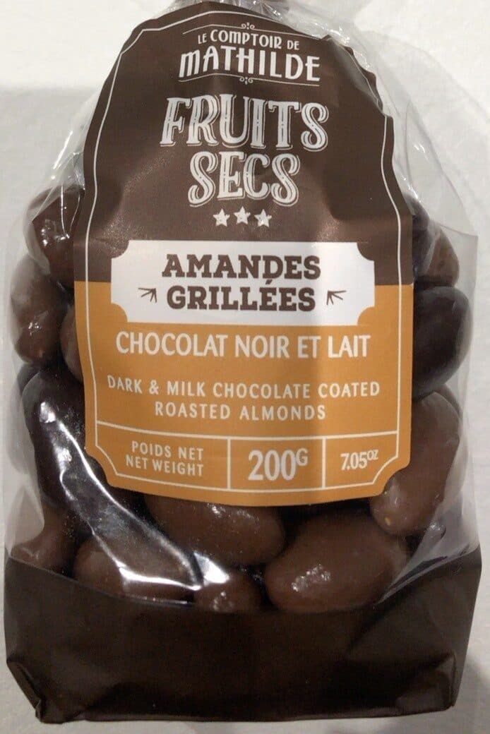 Le Comptoir De Mathilde Amande grillée chocolat lait et noir packshot