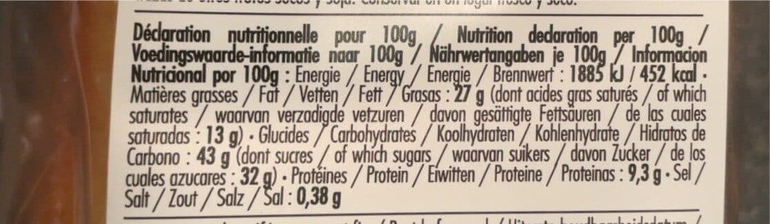 Le comptoir de mathilde Financier amandes packshot