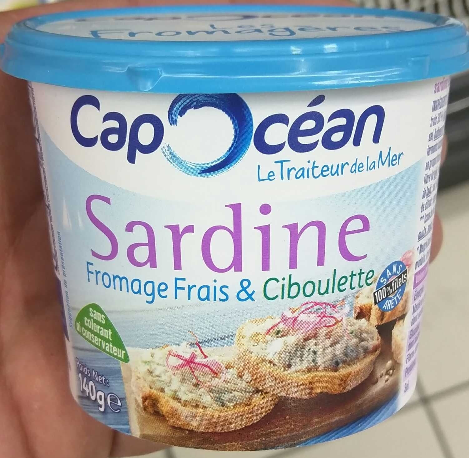 Cap Océan Sardine Fromage Frais & Ciboulette packshot