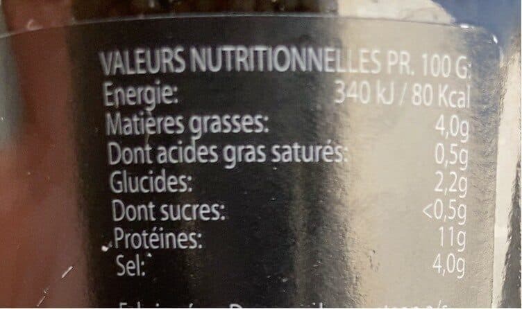 Agustson Oeufs de lompe noirs packshot