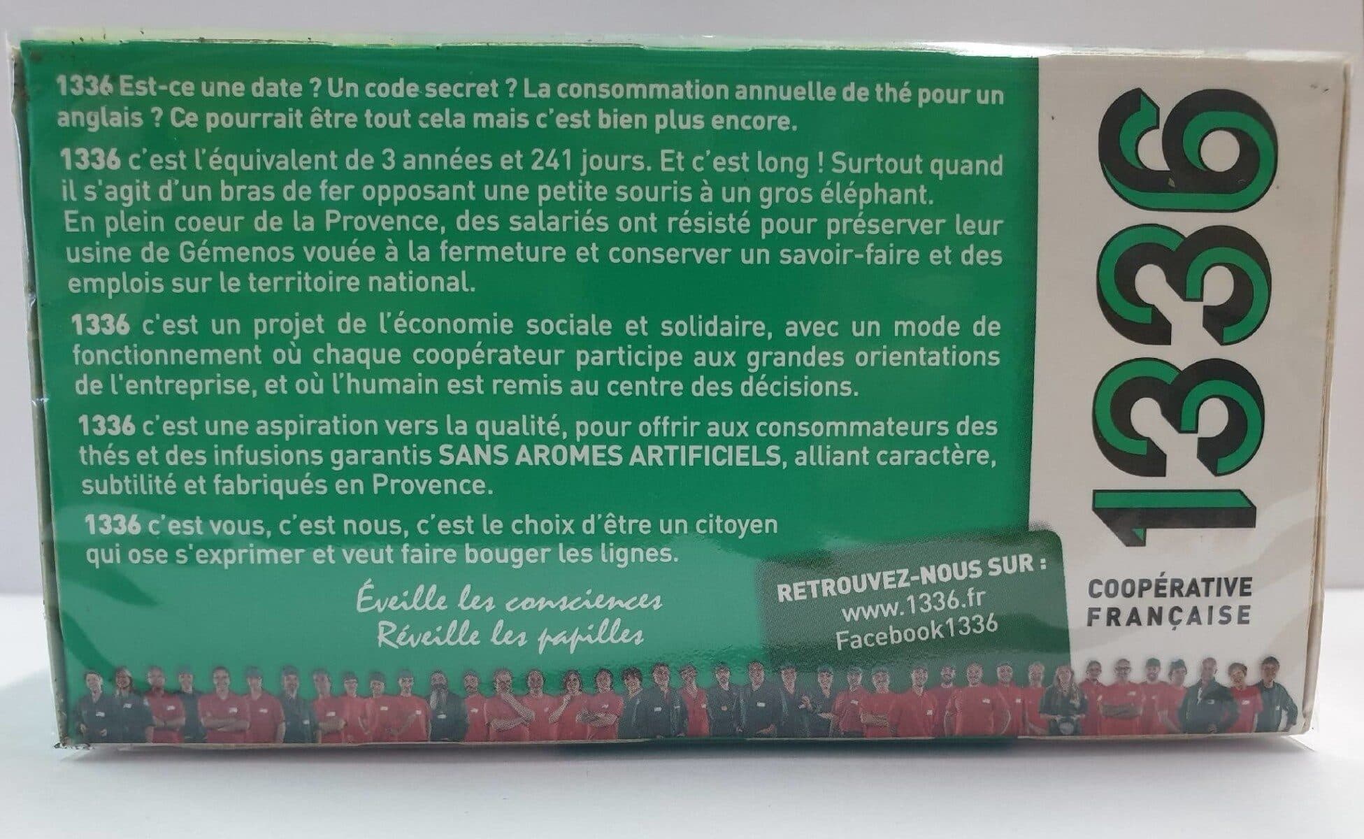 Scop ti Thé vert à la menthe packshot
