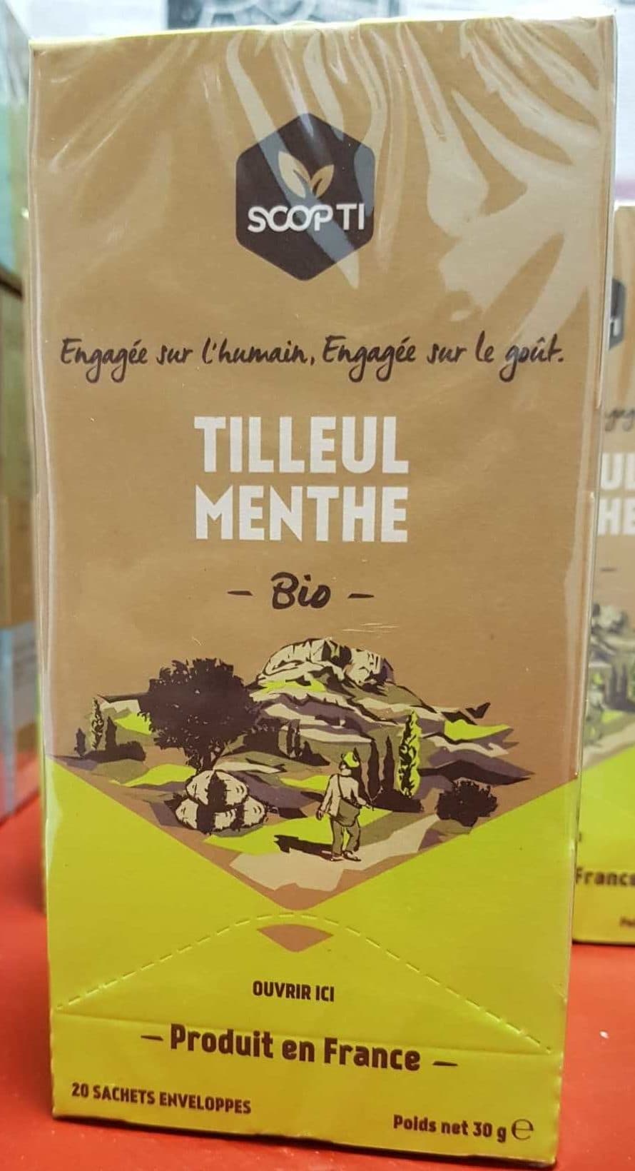 Scop Ti TIlleul Menthe bio packshot
