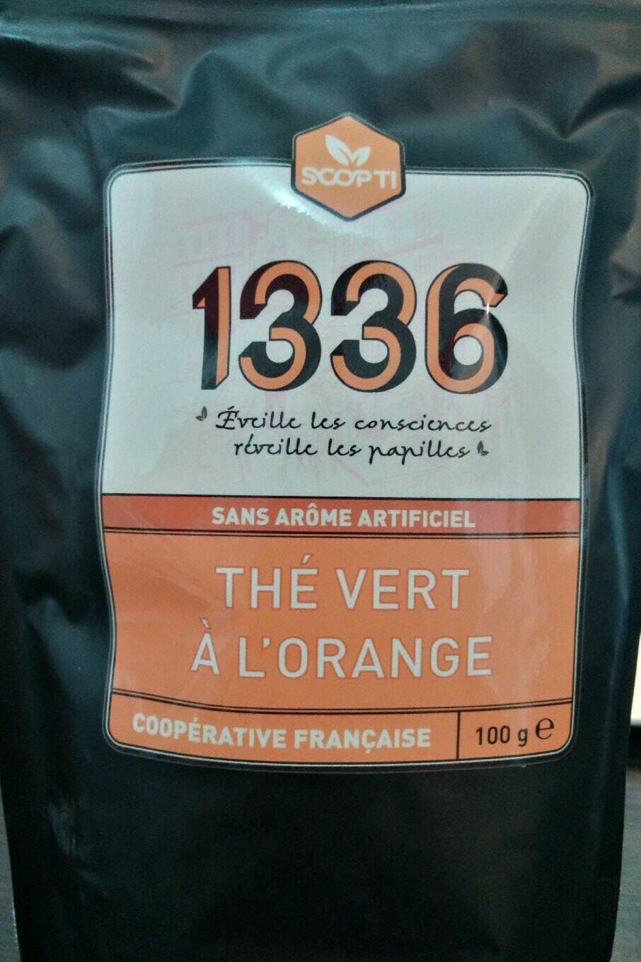 1336 Thé vert à l'orange packshot