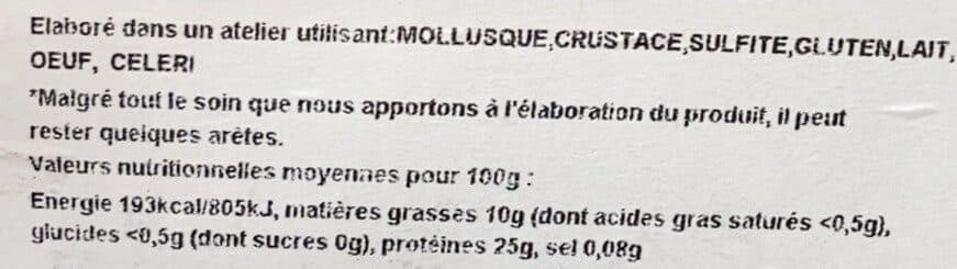 Mericq Pavé de saumon packshot