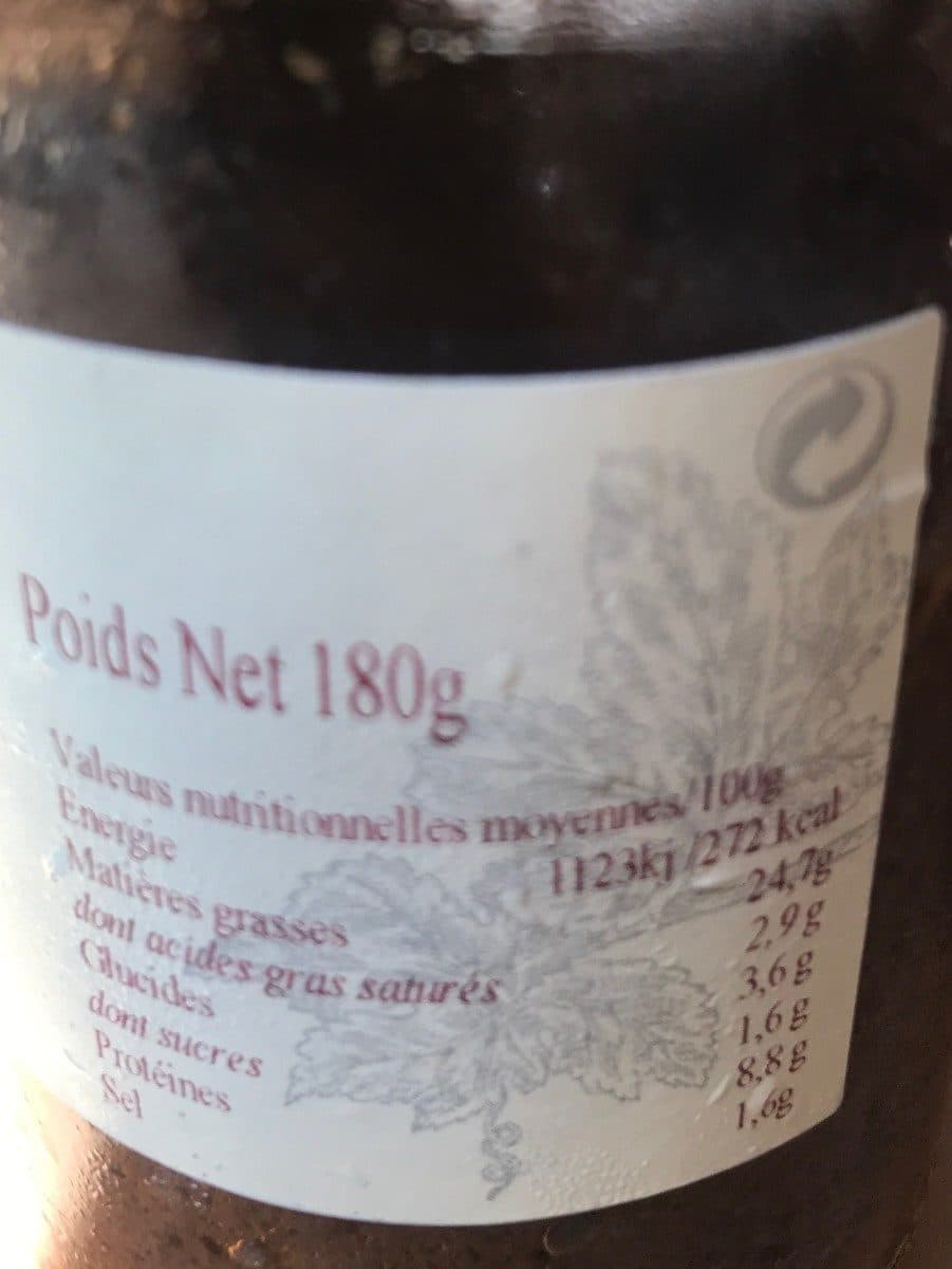 Open Food Facts Santolinade de thon aux tomates seches packshot
