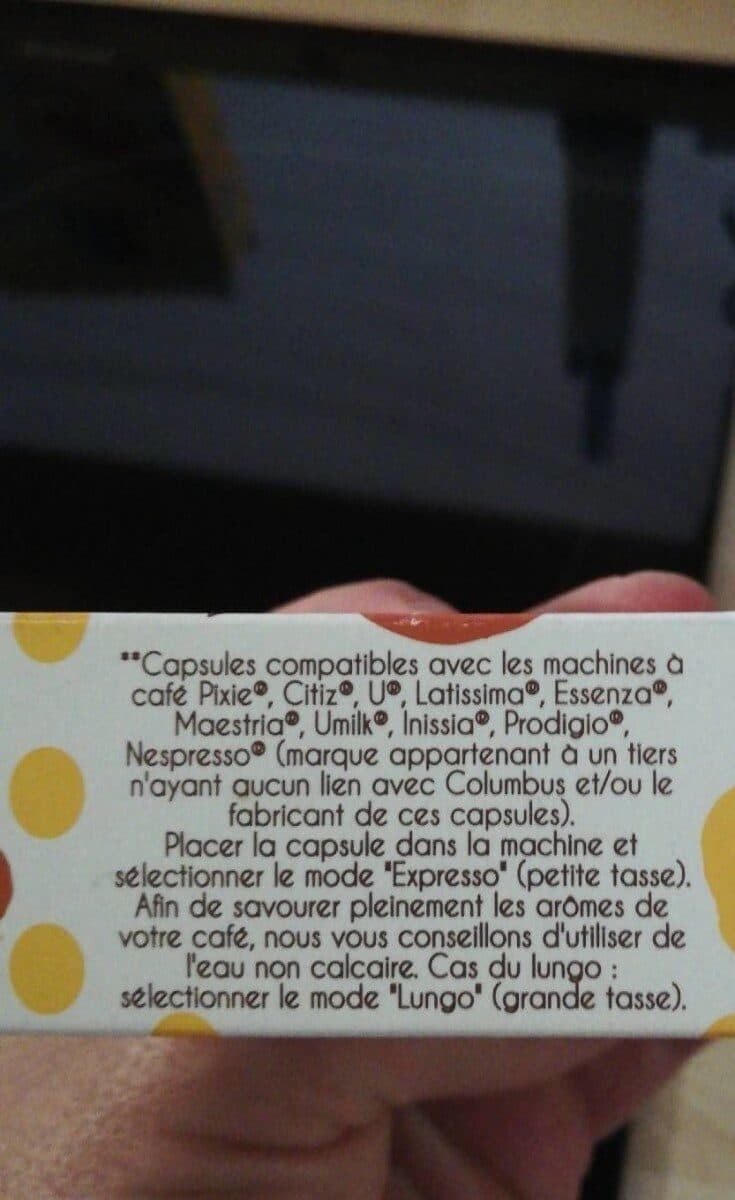 Meo Capsules de café L'espresso saveur caramel beurre salé packshot