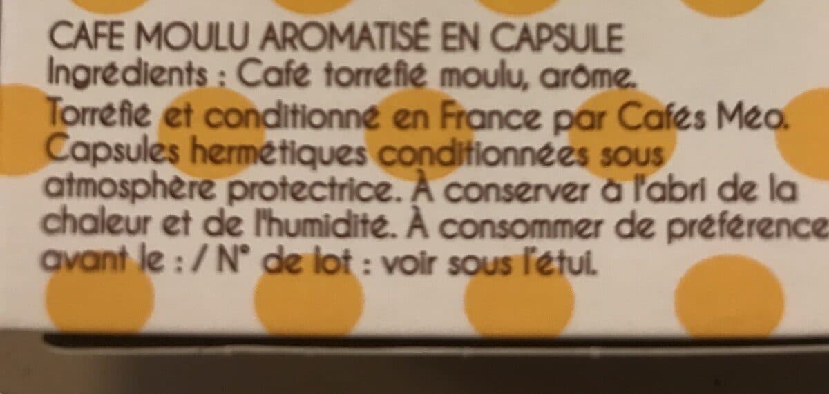 Columbus Café & Co Capsules de café L'espresso façon muffin choco noisette packshot