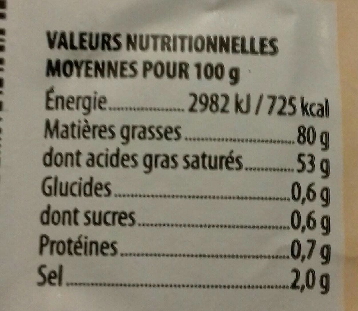 Ker Argoet Beurre de baratte demi-sel packshot