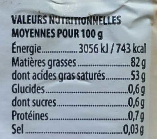 Ker Ar Goët Beurre de baratte doux packshot