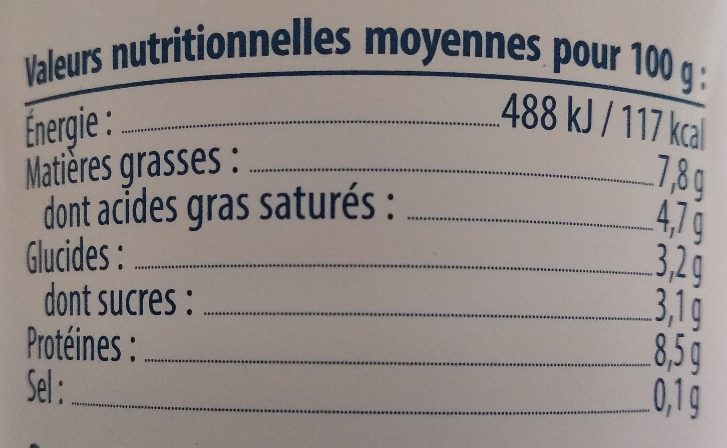 Le Clos Des Vaches Fromage Blanc packshot