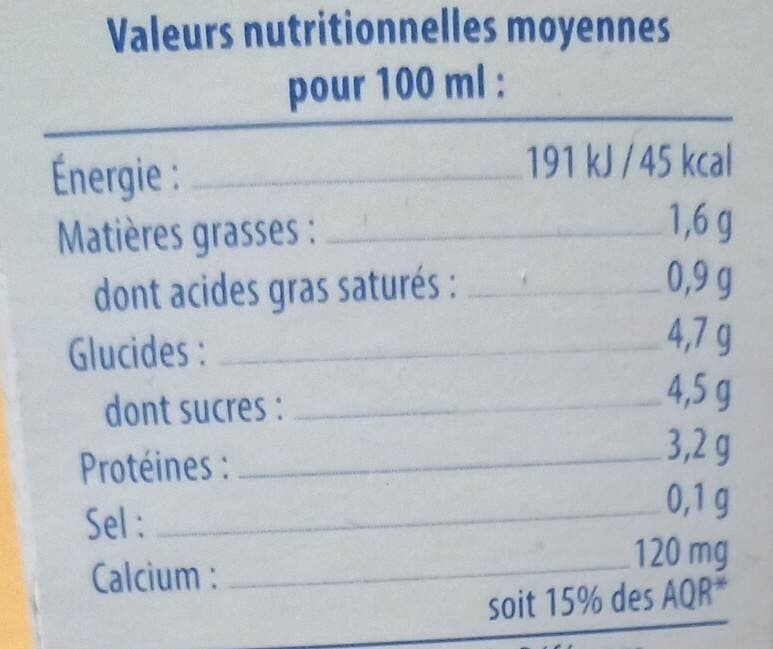 Le Clos des Vaches Lait Demi Écrémé packshot
