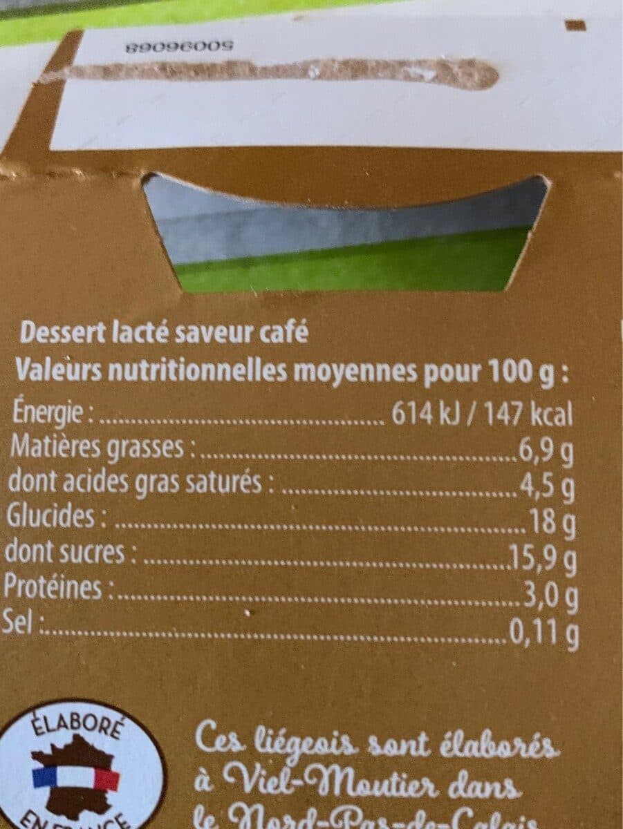 Doux Secrets Liegeois Au Cafe packshot