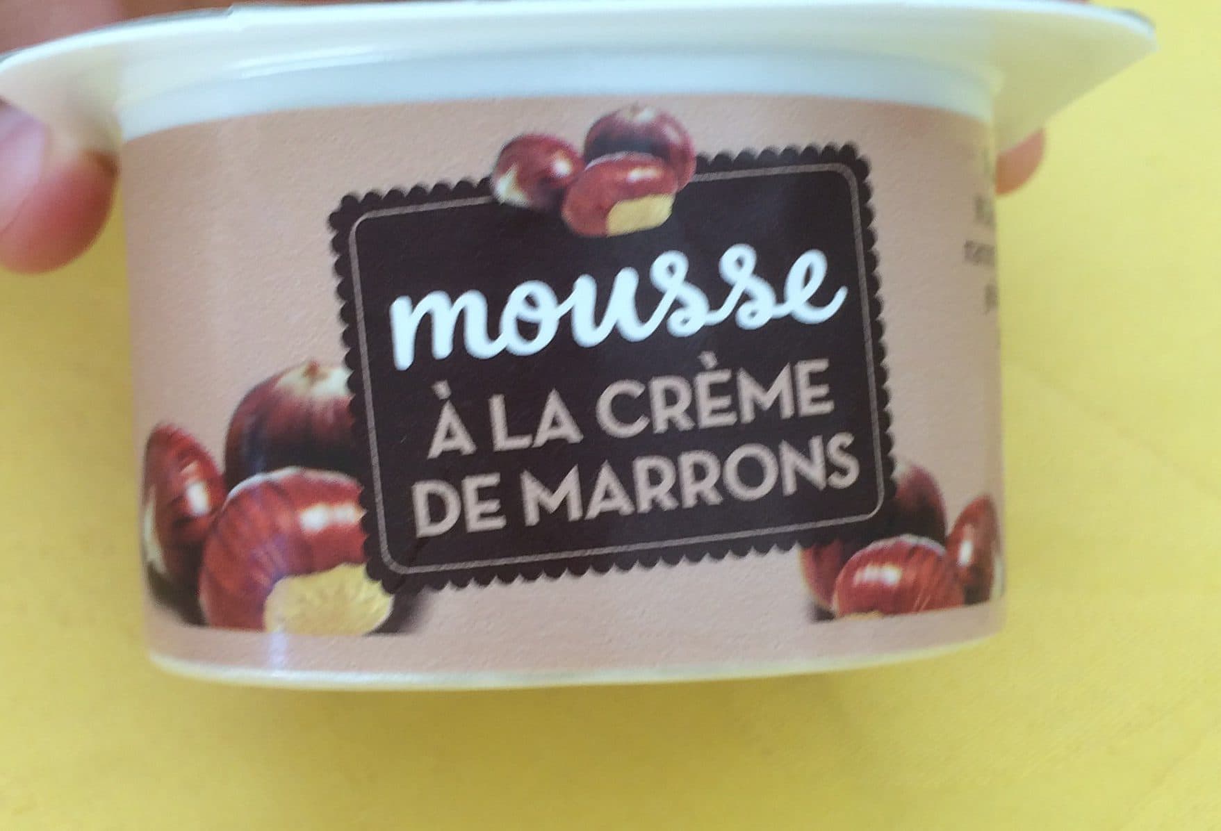 Doux Secrets Mousse a la crème de marrons packshot